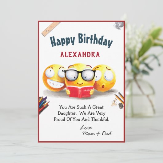 Ik lees graag boeken (Staand voorkant)