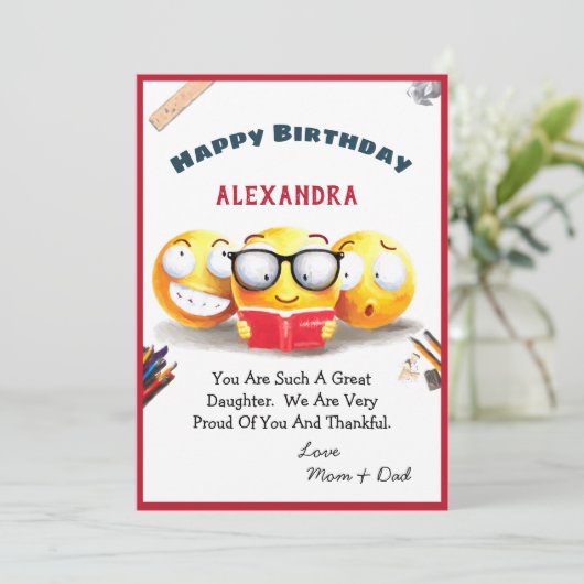 Ik lees graag boeken (Staand voorkant)