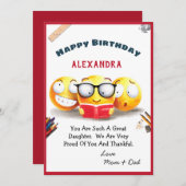 Ik lees graag boeken (Voorkant / Achterkant)