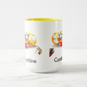 Ik lees graag boeken mok (Midden)