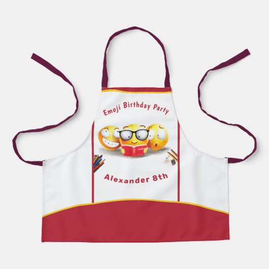 Ik lees graag boeken schort (Voorkant)