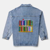 Ik lees graag boeken Thunder_Cove Denim Jacket (Achterkant)
