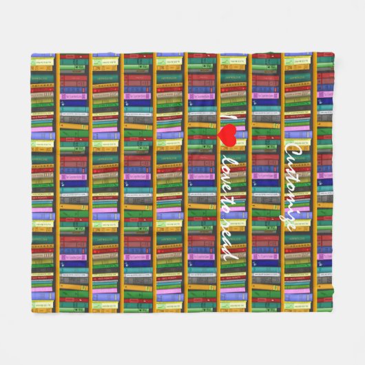 Ik lees graag boeken Thunder_Cove Fleece Deken (Voorkant (Horizontaal))