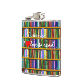 Ik lees graag boeken Thunder_Cove Heupfles (Links)