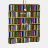 Ik lees graag boeken Thunder_Cove Keramisch Ornament (Rechts)