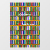 Ik lees graag boeken Thunder_Cove Raamsticker (Vel)