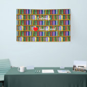 Ik lees graag boeken Thunder_Cove Spandoek (Beurs)