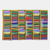 Ik lees graag boeken Thunder_Cove Theedoek (Horizontaal)