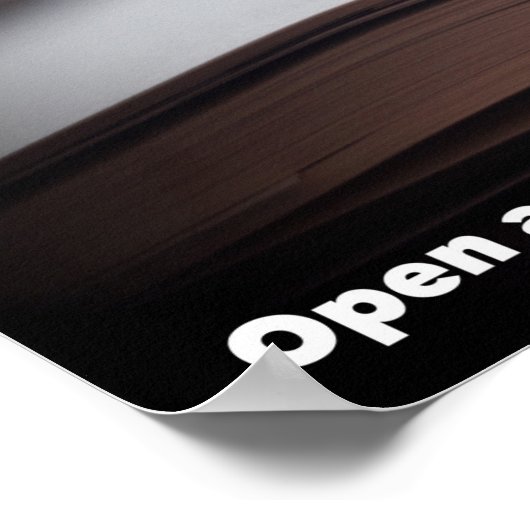 Ik lees graag het Poster van de klaslokalen (Hoek)