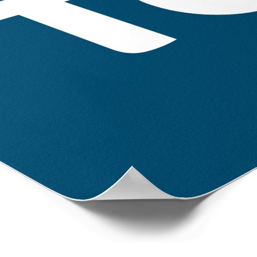 Ik lees graag het Poster van Penguin (Hoek)