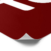 Ik lees graag het Poster van Penguin (Hoek)