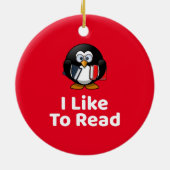 Ik lees graag keramisch ornament (Achterkant)