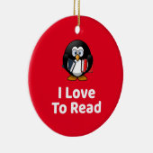 Ik lees graag keramisch ornament (Rechts)