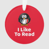 Ik lees graag ornament (voorkant)
