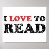 Ik lees graag verst poster (Voorkant)