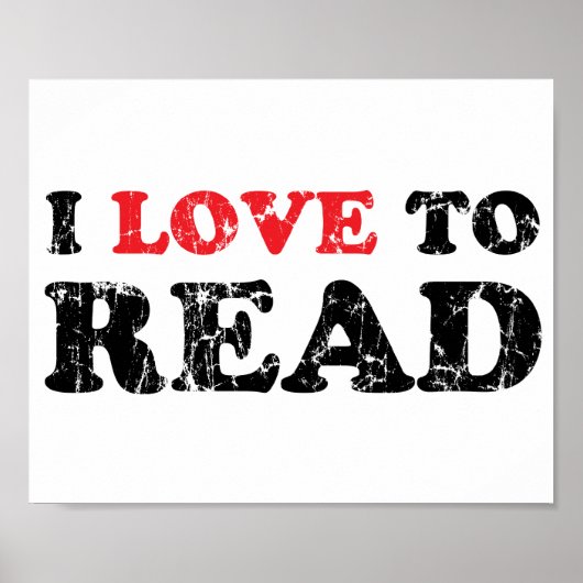 Ik lees graag verst poster (Voorkant)