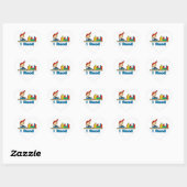 Ik Lees Hart Sticker (Vel)