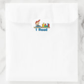 Ik Lees Hart Sticker (Tas)