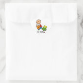 Ik Lees Hart Sticker (Tas)