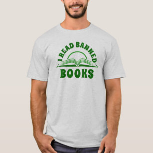 Ik lees het verboden boekenontwerp T-Shirt