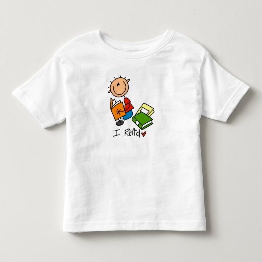 Ik Lees Kinder Shirts (Voorkant)