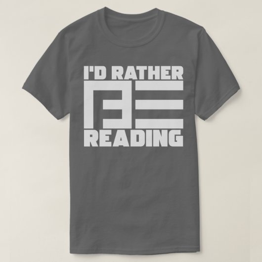Ik Lees Liever 1 T-shirt (Design voorkant)