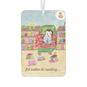 Ik lees liever autoluchtverfrisser luchtverfrisser (Achterkant)