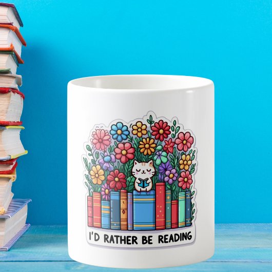 Ik lees liever Cat Coffee Mok
