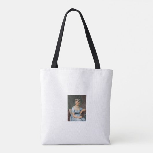 Ik lees liever de canvas tas van Jane Austen (Achterkant)