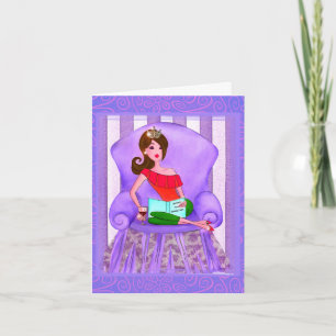 "Ik lees liever een boek" Diva Kaart