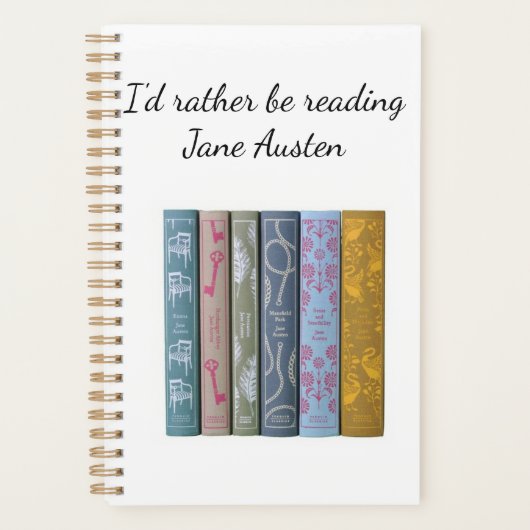Ik lees liever Jane Austen Panner Planner (Voorkant)