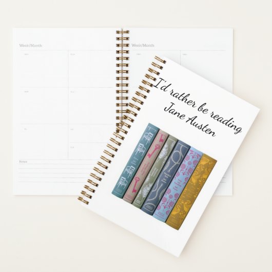 Ik lees liever Jane Austen Panner Planner (Display)
