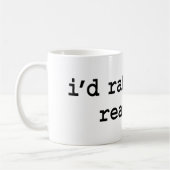 ik lees liever . koffiemok (Links)