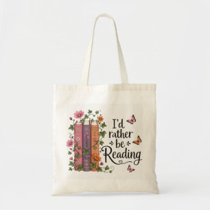 Ik Lees Liever Oude Boeken Klimop Kunst Tote Bag