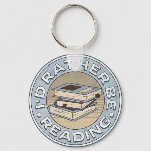 Ik lees liever sleutelhanger (Voorkant)