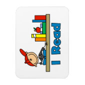 Ik Lees Magneet (Verticaal)