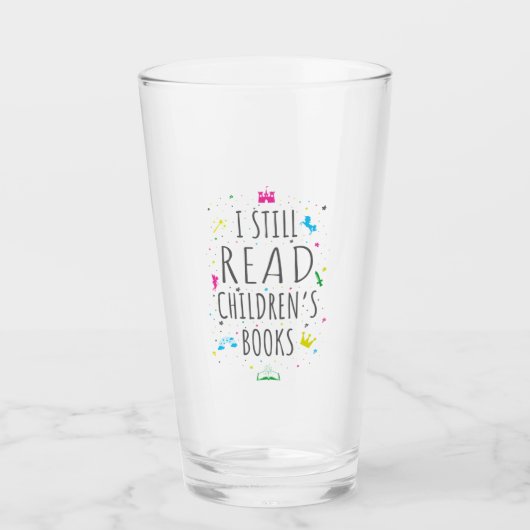 Ik lees nog steeds kinderboeken. glas (Voorkant)