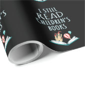 Ik lees nog steeds kinderboeken II Cadeaupapier (Rol Hoek)