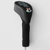 Ik lees nog steeds kinderboeken II Golfheadcover (Schuin)