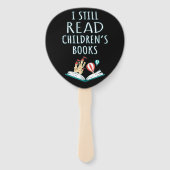 Ik lees nog steeds kinderboeken II Handwaaier (Achterkant)
