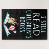 Ik lees nog steeds kinderboeken II Legpuzzel (Horizontaal)