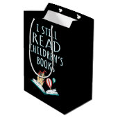 Ik lees nog steeds kinderboeken II Medium Cadeauzakje (Achterkant Gekanteld)