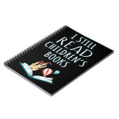 Ik lees nog steeds kinderboeken II Notitieboek (Linkerzijde)