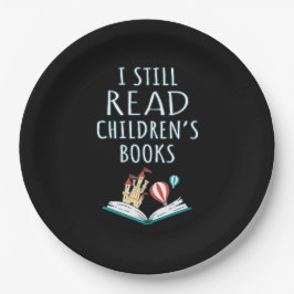 Ik lees nog steeds kinderboeken II Papieren Bordje