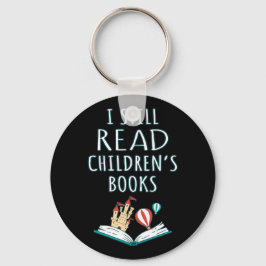 Ik lees nog steeds kinderboeken II Sleutelhanger