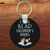 Ik lees nog steeds kinderboeken II Sleutelhanger (Voorkant)