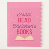 Ik lees nog steeds kinderboeken III Planner (Achterkant)