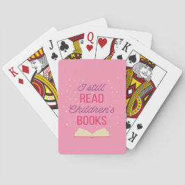 Ik lees nog steeds kinderboeken III Pokerkaarten