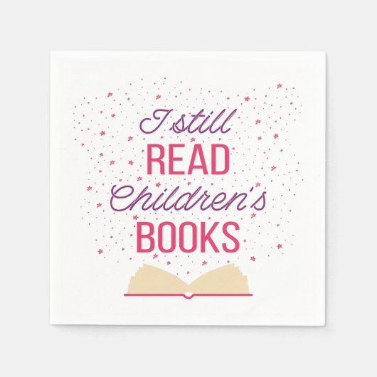 Ik lees nog steeds kinderboeken III Servet (Voorkant)