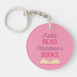 Ik lees nog steeds kinderboeken III Sleutelhanger